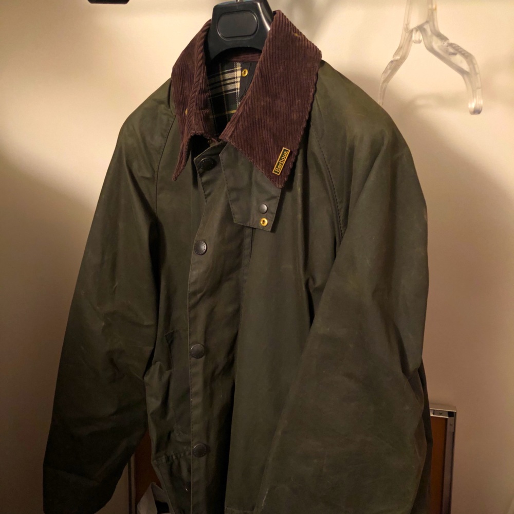 Barbour Beaufort A150 wax jacket vintage 90s
